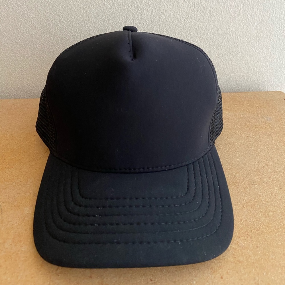 James Perse Scuba Hat Black / Gray